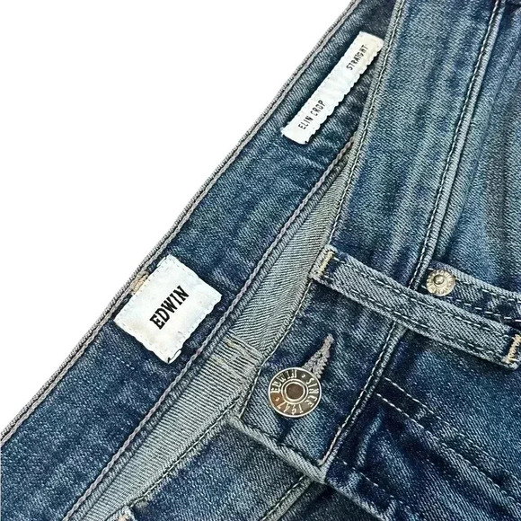 Evereve Edwin Elin Straight Crop Size 26 - Picture 7 of 10